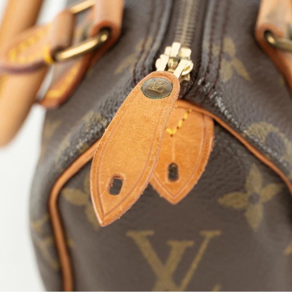 Louis Vuitton Brown Mini Monogram Bag - Picture 14 of 16